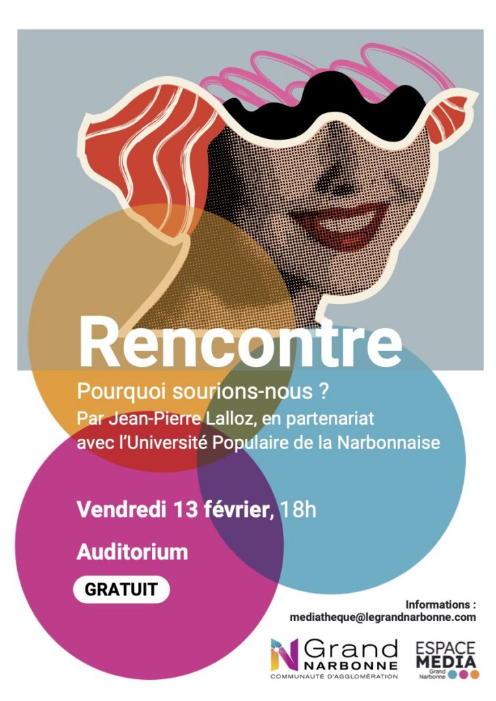 Conférence Médiathèque Narbonne : 13 février 2026 – 18 h